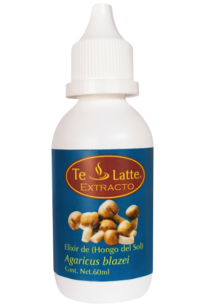 Te Latte Café - Elixir  de Agaricus blazei, HONGO DEL SOL